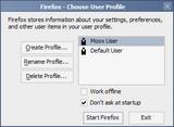 Firefox Profile Manager Firefox Profile Manager