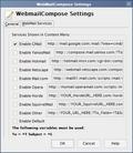 WebMailCompose Option