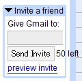 Gmail-Invite a friend