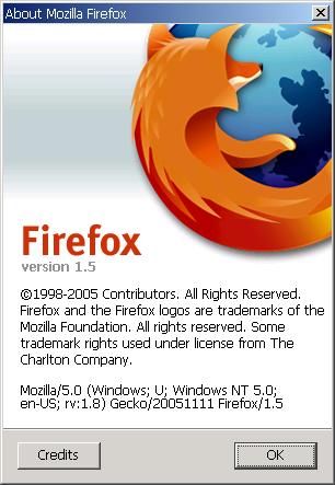 Firefox 1.5