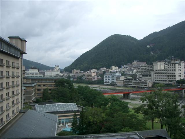 水明館から見た景色